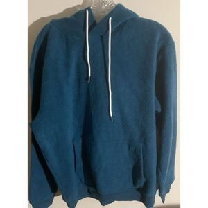 Barstool Sports Men's Size Large L Moonman Sapphire Blue Hoodie Excellent